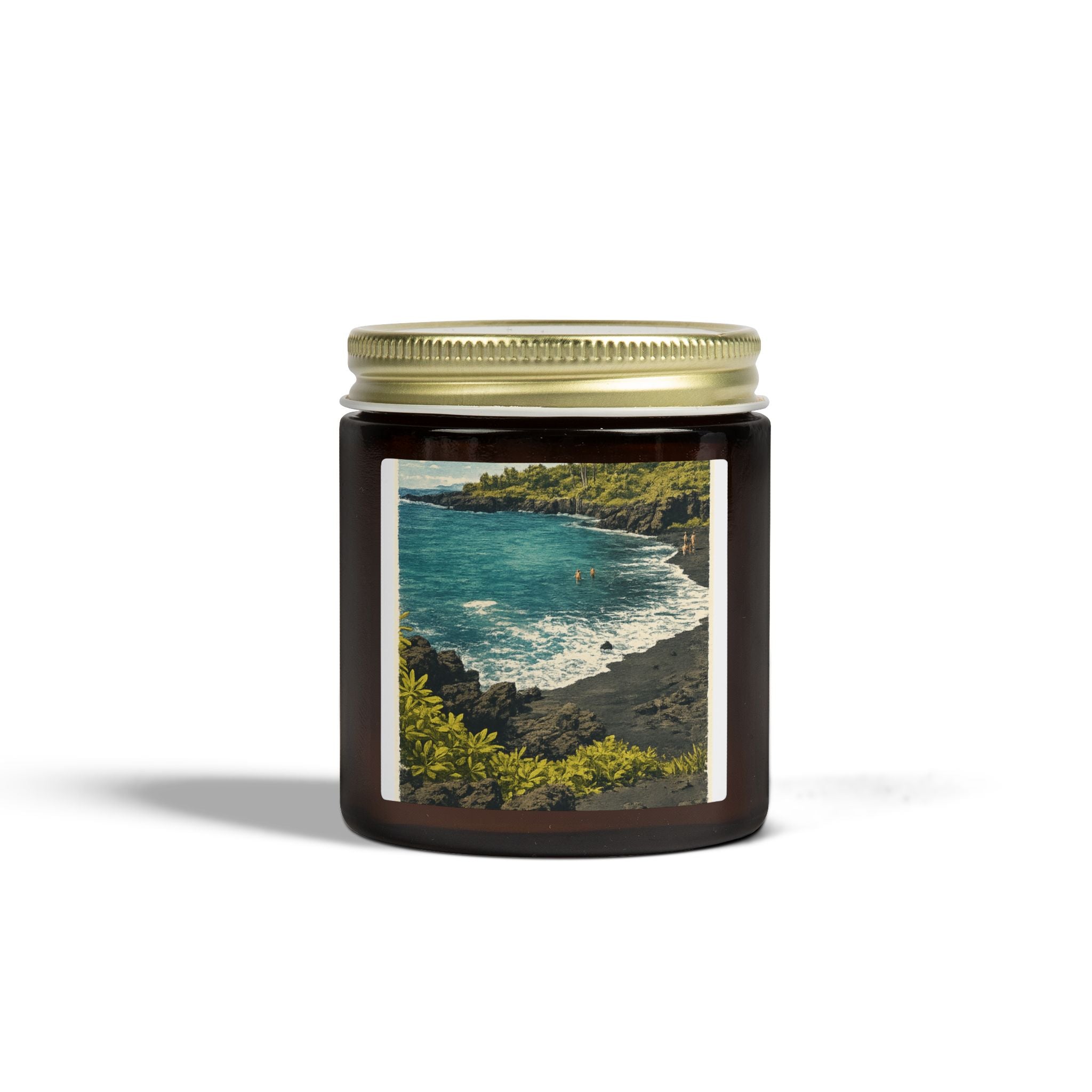 Black Sand Beach Candle- Choose your scent