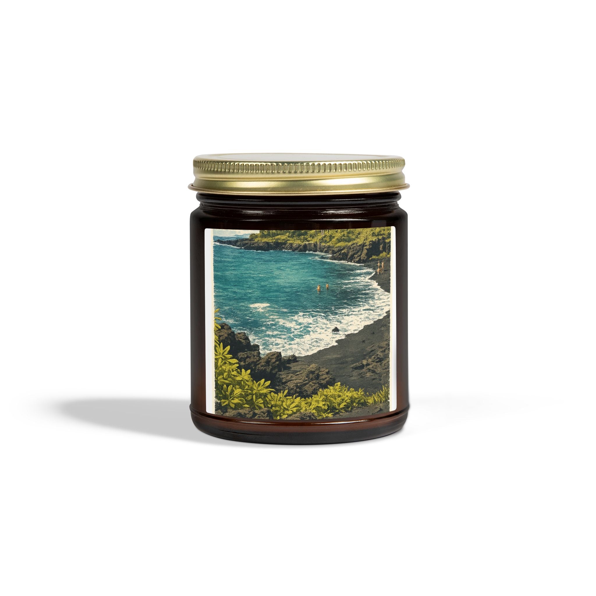 Black Sand Beach Candle- Choose your scent