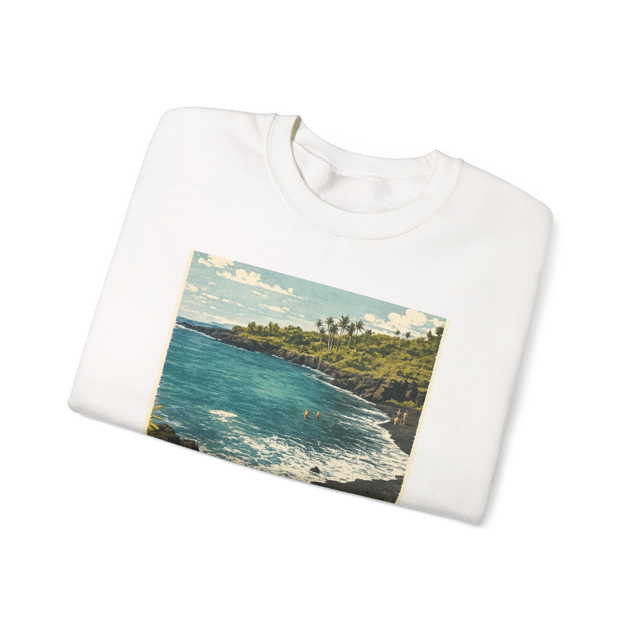 Black Sand Beach Crew Neck Multi colors