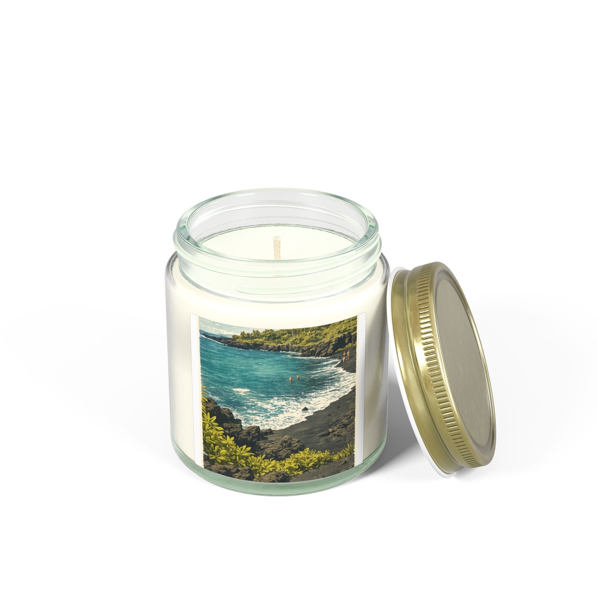 Black Sand Beach Candle- Choose your scent