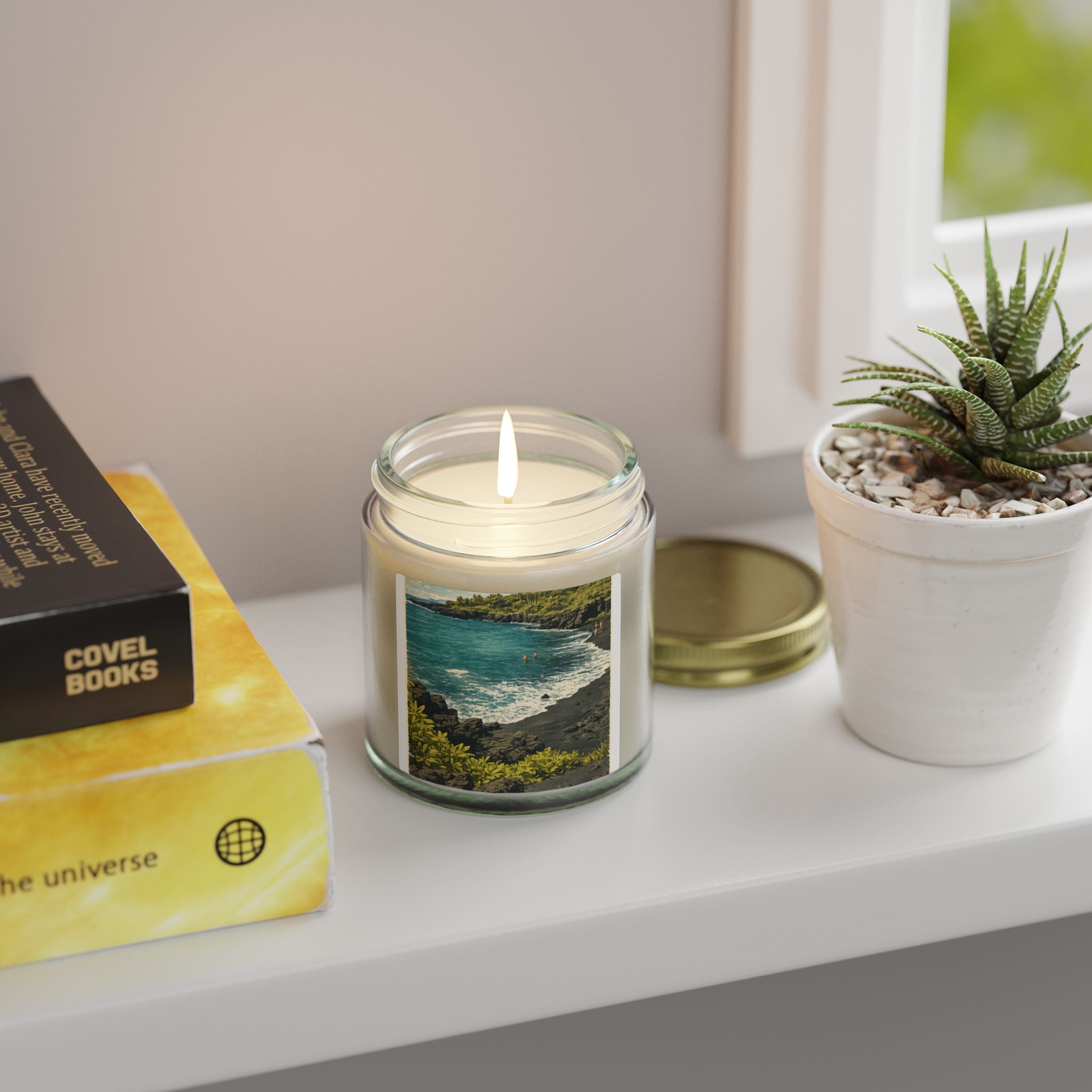 Black Sand Beach Candle- Choose your scent