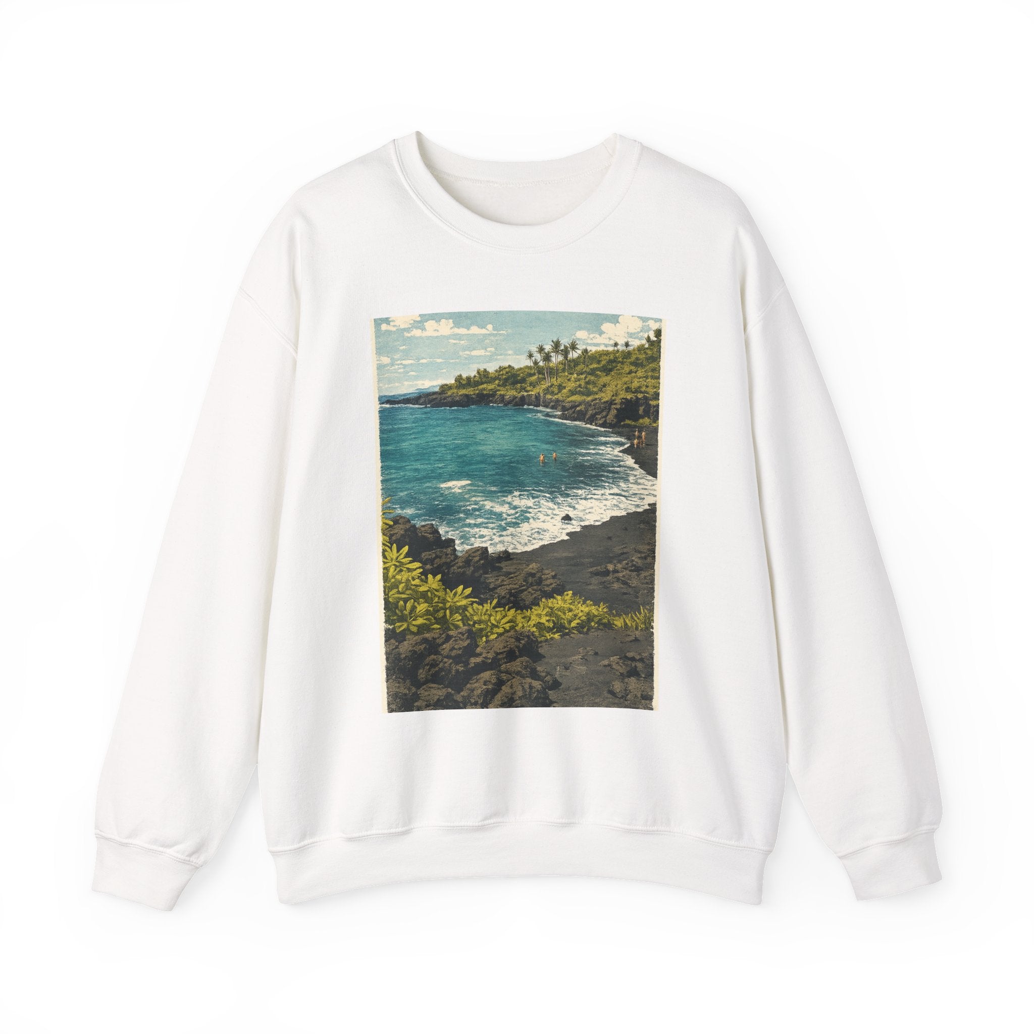 Black Sand Beach Crew Neck Multi colors